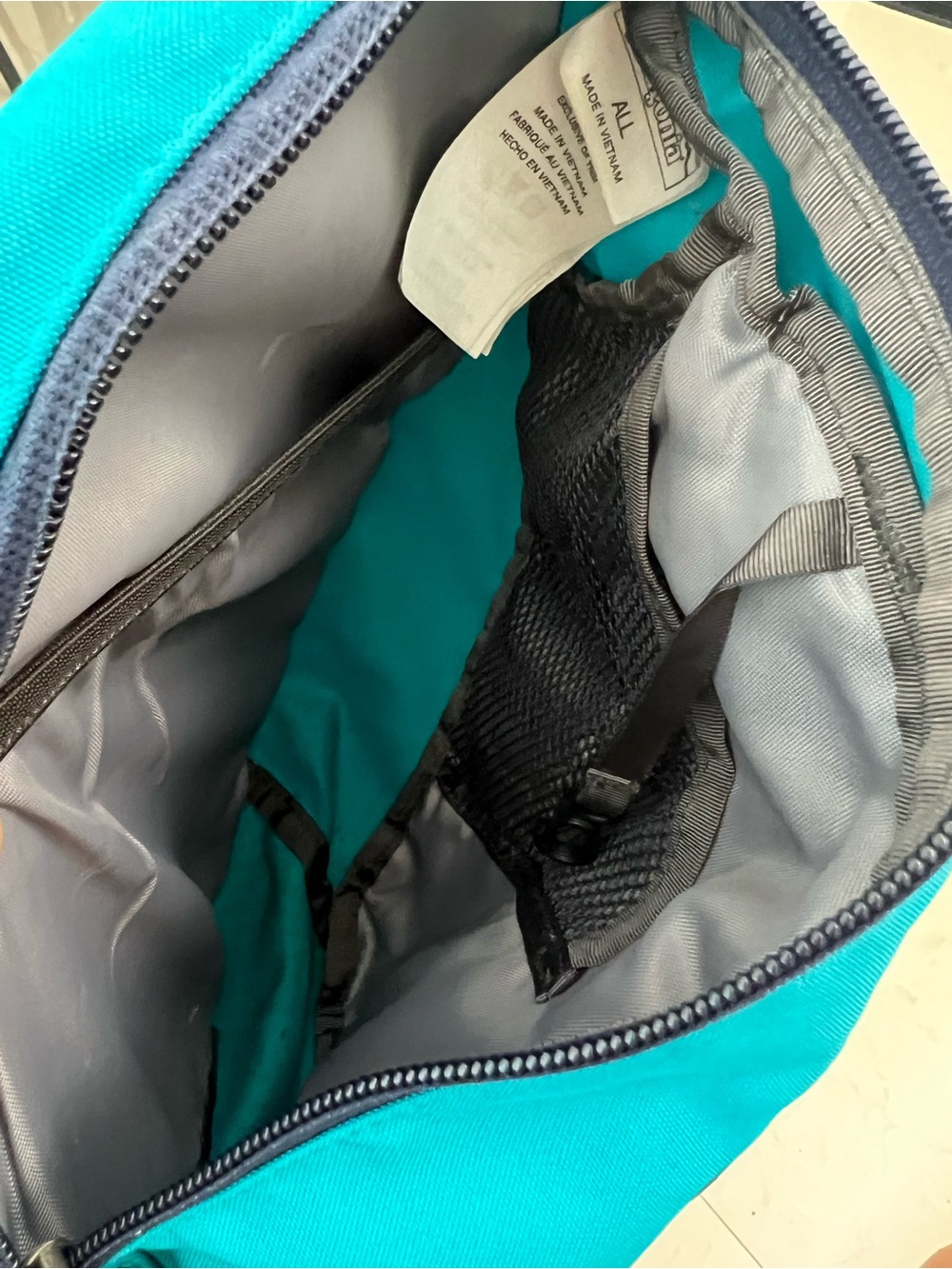 PATAGONIA Atom Sling Bag 8L Turquoise - Picture 7 of 12